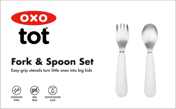 OXO Tot Fork & Spoon Set