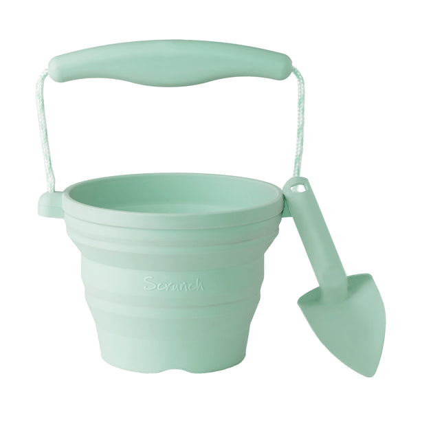 Scrunch Seedling Pot with Trowel