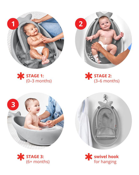 Skip Hop Moby Smart Sling 3 Stage Bath