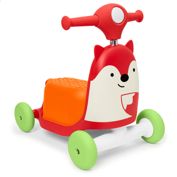Skip Hop Zoo Ride On 3 in 1 Scooter