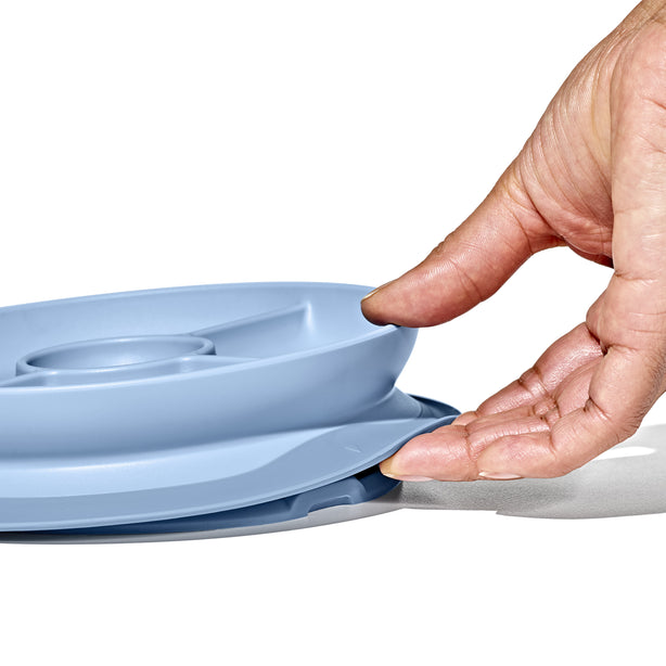 OXO Tot Stick & Stay Suction Divided Plate