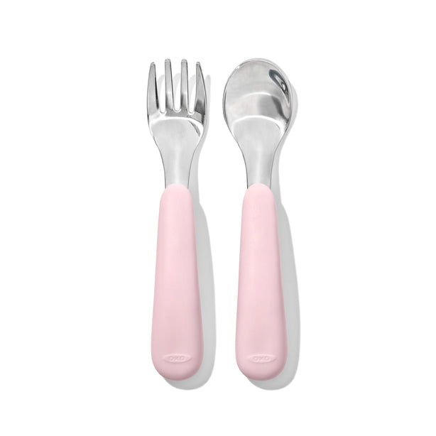 OXO Tot On-The-Go Fork And Spoon Set
