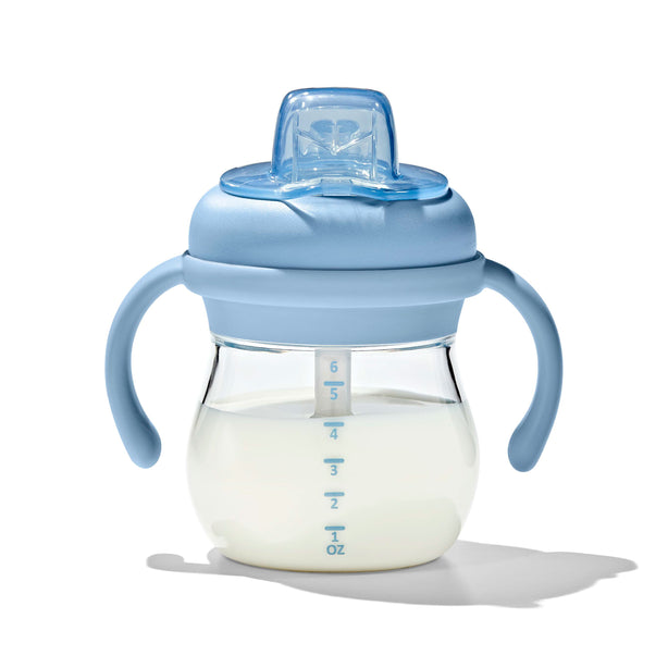 OXO Tot Transitions Soft Spout Sippy Cup With Removable Handles 6oz