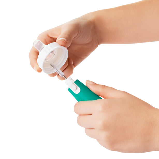 OXO Tot Bottle Brush with Detail Cleaner & Stand