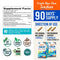 LABO Nutrition HappyCALM KSM66 Ashwagandha & Saffron Extract - Reduce Stress Relax Mood Calm Brain Restful Sleep