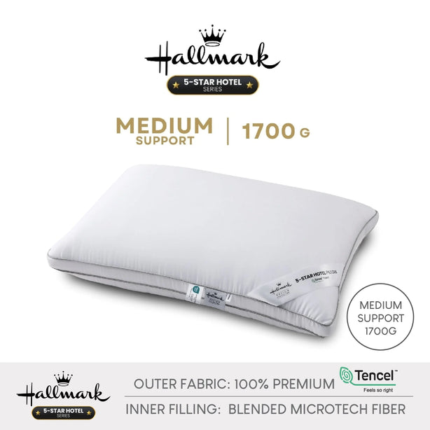 Hallmark 5-Star Hotel Pillow - 1700/2100gr – Premium Hotel Quality