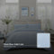Hillcrest ComfyLux Solid 988TC | Fitted Sheet Set | No Quilt Cover - 6 Colours