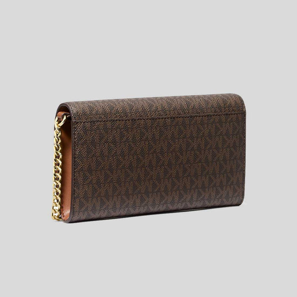 MICHAEL KORS Carson Large Signature Logo Convertible Crossbody Bag Brown 35S5G2ZC7B