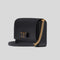 KATE SPADE Morgan Bow Embellished Flap Chain Wallet Black KA386