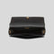 KATE SPADE Morgan Bow Embellished Flap Chain Wallet Black KA386