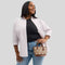 COACH Coach X Peanuts City Mini Tote Bag In Signature Canvas With Snoopy Print Tan/Brown Multi CBS83
