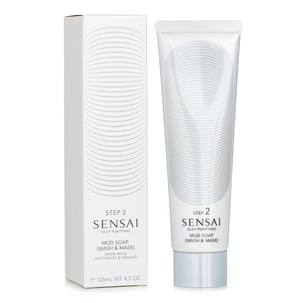 Sensai Silky Purifying Mud Soap - Wash & Mask (new Packaging) - 125ml/4.3oz
