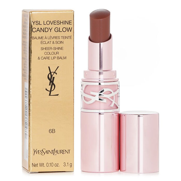 Ysl Loveshine Candy Glow Lip Balm - # 6b Brown Nude - 3.1g/0.1oz