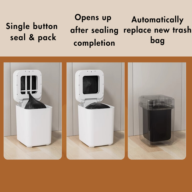 Smart Self-sealing dustbin