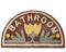 Half round soft & fluffy Door Mat, floor rug
