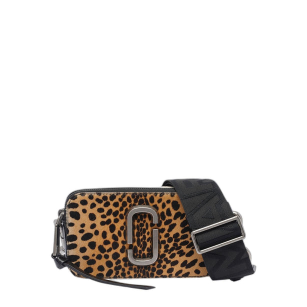 Snapshot Calf Hair Crossbody - Black Multicolour