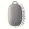 Bathroom Scrub Brush (122x89x74mm) - Grey