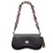 Coach Wavy Dinky Bag In Coachtopia Leather - Black CK113