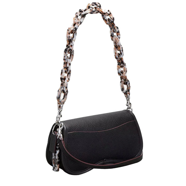 Coach Wavy Dinky Bag In Coachtopia Leather - Black CK113