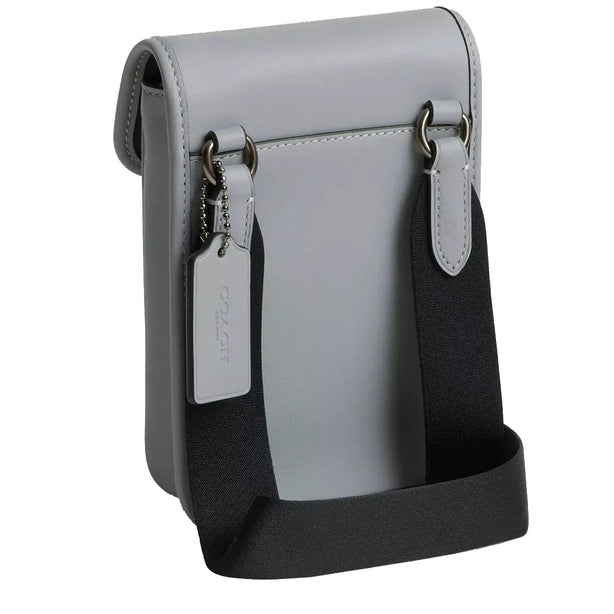 Coach Racer Phone Crossbody Bag in Grey Blue CT886