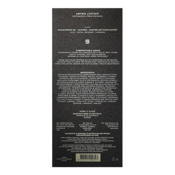 Morris Motley Supermassive Crème Bodywash 500ml