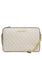 Michael Kors Jet Set Signature Large East West Crossbody - Vanilla