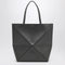 Dark Grey Puzzle Fold Tote XL Bag