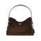PRADA Suede leather medium 'Prada Aimée' bag