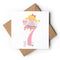 Age 7 Birthday Girl Greeting Card