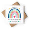Thank You Rainbow Greeting Card