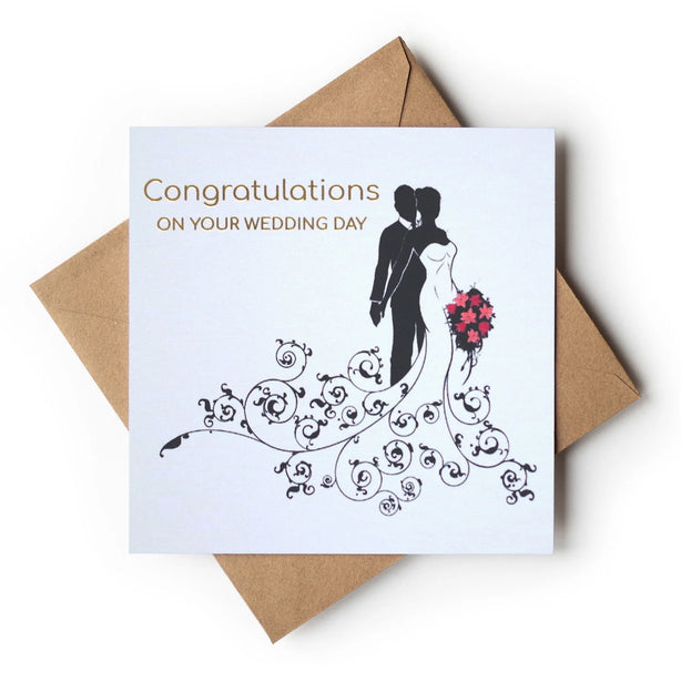 Congratulations On Your Wedding Day Greeting Card