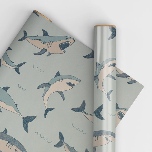 Sharks Wrapping Paper