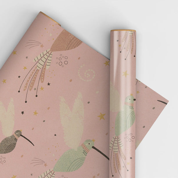 Hummingbirds Wrapping Paper