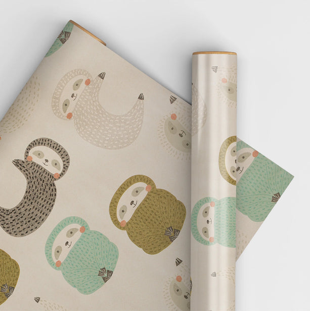 Sloths Wrapping Paper