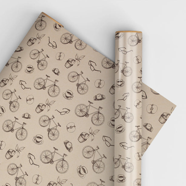 Bicycles Wrapping Paper