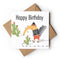 Anteater With Ant Trail Greeting Card