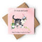 Paw A Glass Or Two Greeting Card