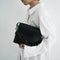 X Nihilo Hardy Leather Crossbody Bag Black