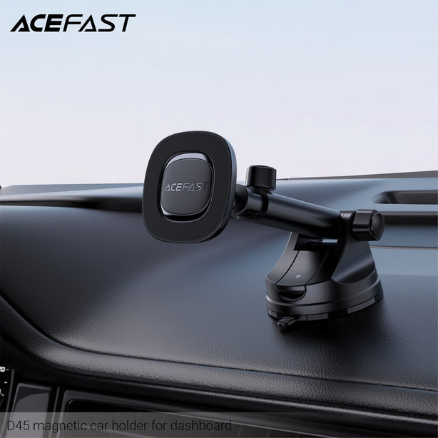 Acefast D45 Magnetic Car Holder For Dashboard - Black