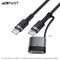 Acefast C22-05 MAG3 2-in-1 Charging Data Cable - Black