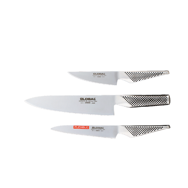 Global G-2111 3pc Kitchen Knife Set (Local Delivery Only)