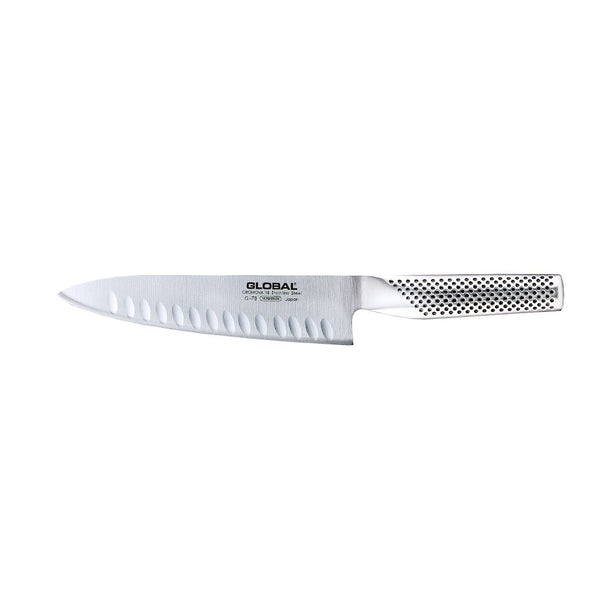 Global G-78 18cm Fluted Cook's Knife