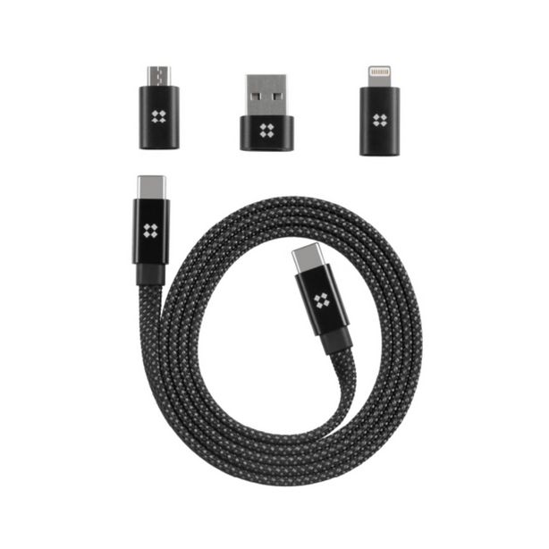 Edizard Anti-tangle Magnetic Flat Disk Cable