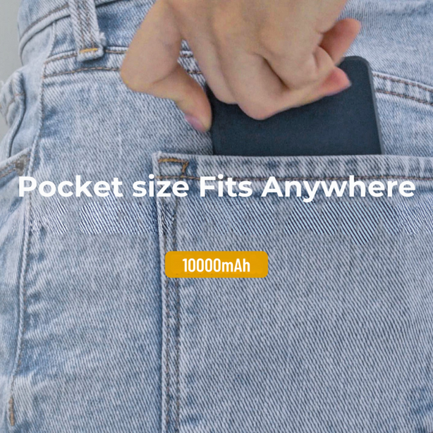 Edizard MaxSafe Fast Charging 10000mAh Powerbank