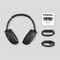 Skullcandy Hesh 540 ANC Wireless Over-Ear Bluetooth Headphones with THX Spatial Audio