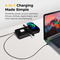 Edizard PowerCube 4 in 1 Wireless Charger & Organizing Box