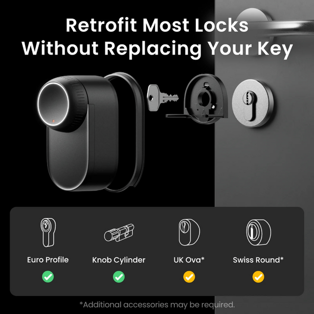 SwitchBot Lock Ultra Smart Door Lock (EU Version)