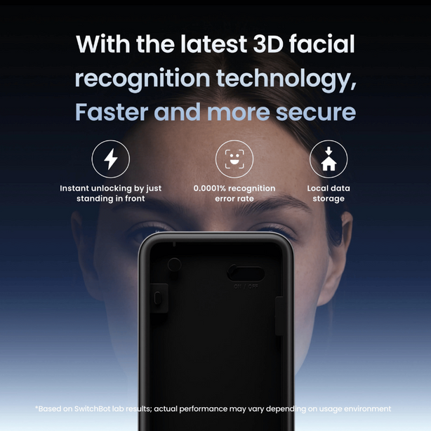 SwitchBot Keypad Vision (3D Face ID + Fingerprint)