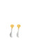 Toteme Drop Earrings - White
