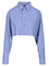 Balenciaga Cropped Shirt - Sky Blue